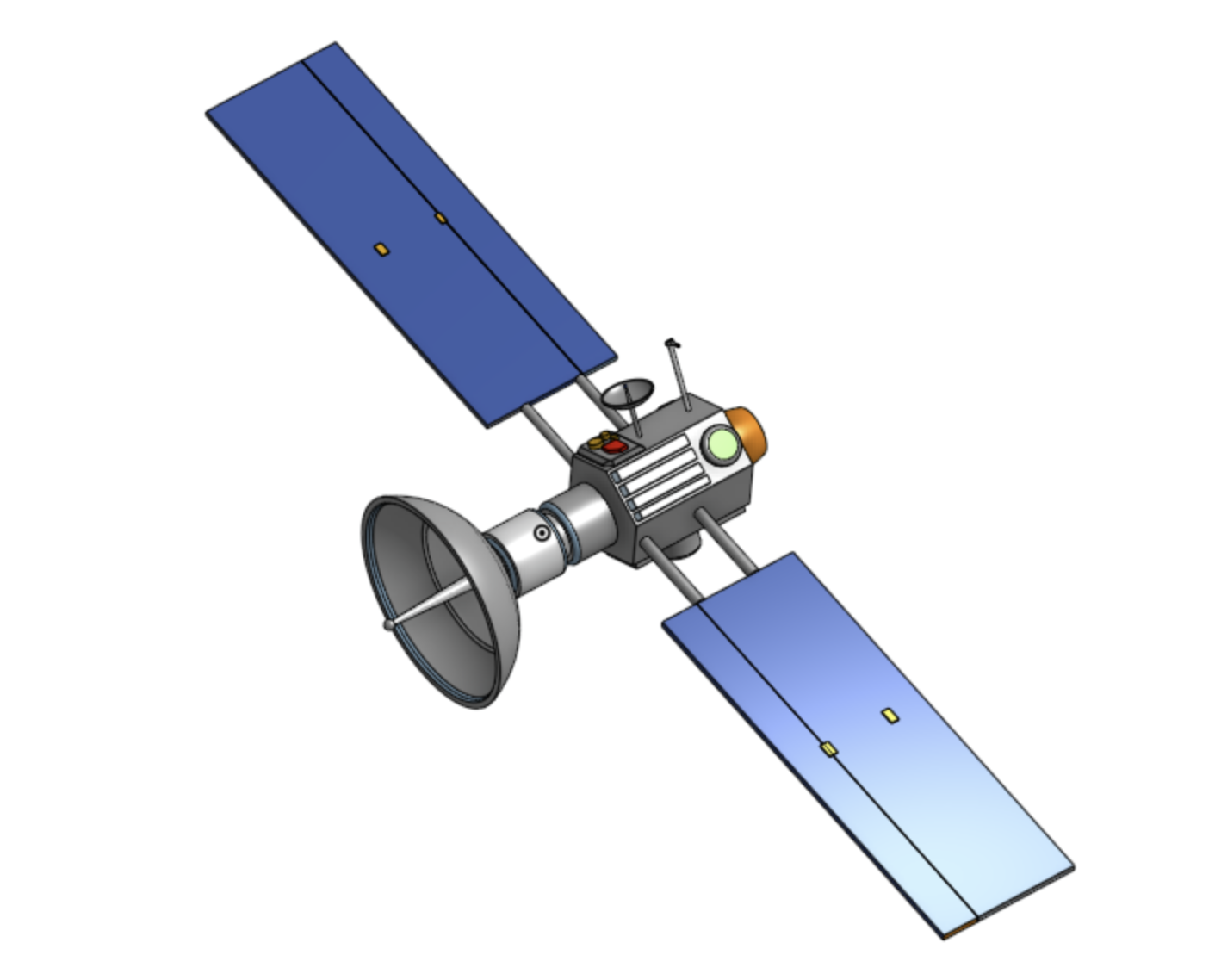 Geographic Imaging Satellite CAD